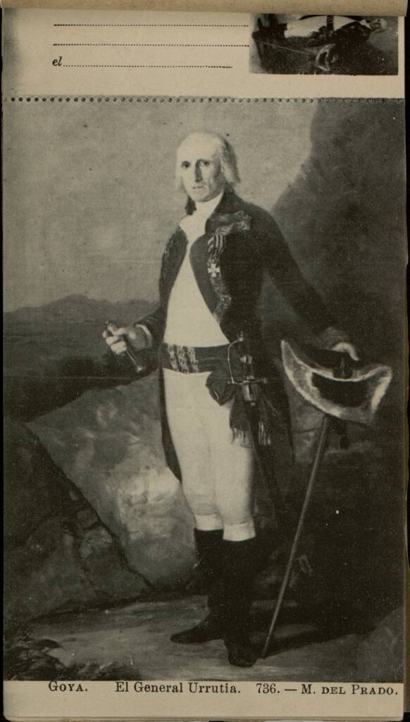 Miniatura de Goya: General Urrutia