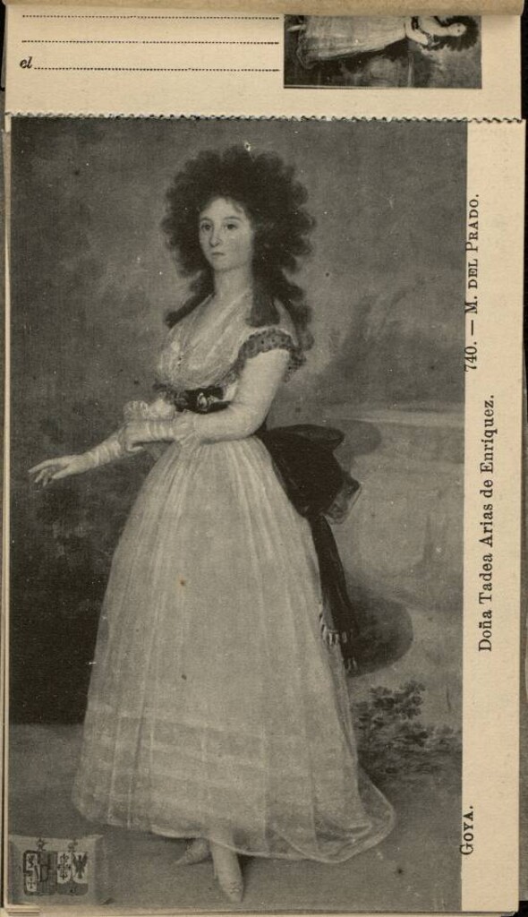 Miniatura de Goya: Doña Tadea Arias de Enríquez