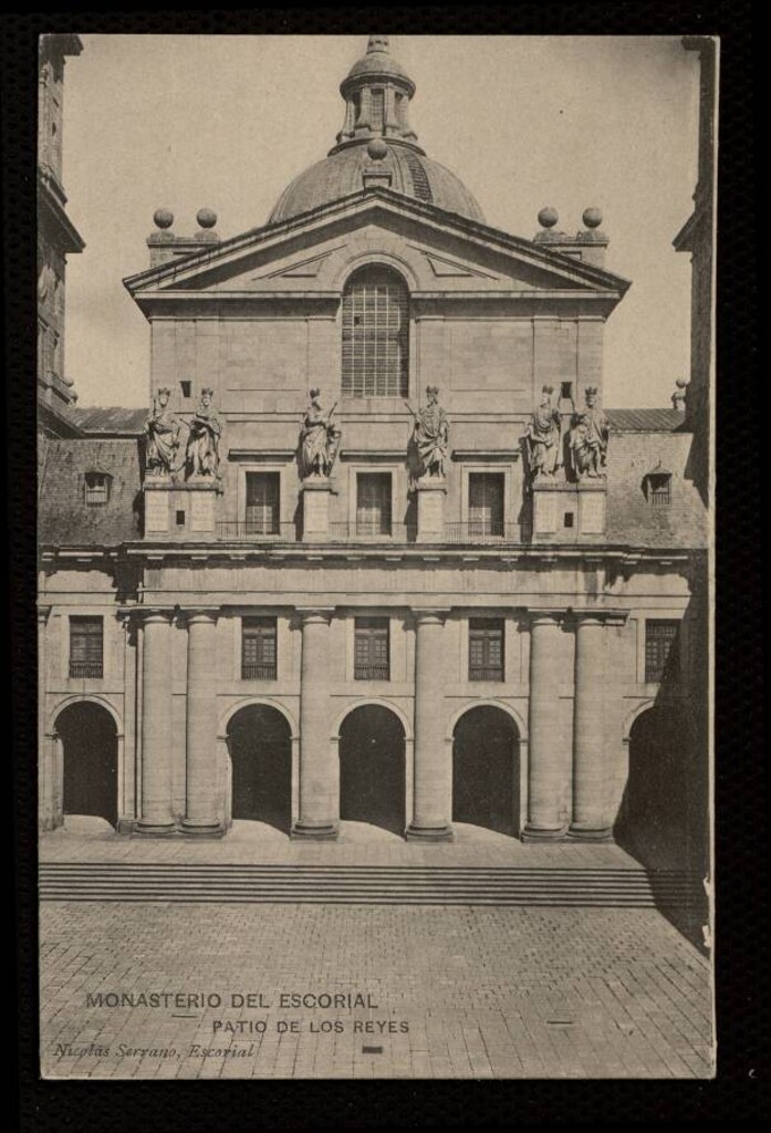 Miniatura de Monasterio de El Escorial. Patio de los Reyes