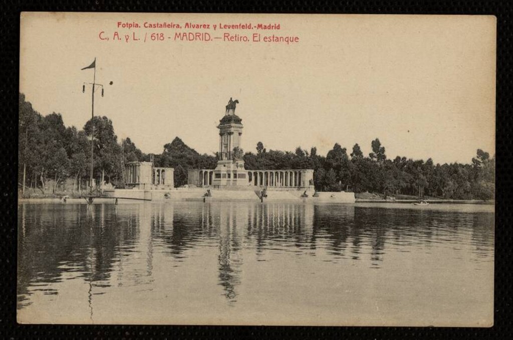 Miniatura de Retiro. El Estanque