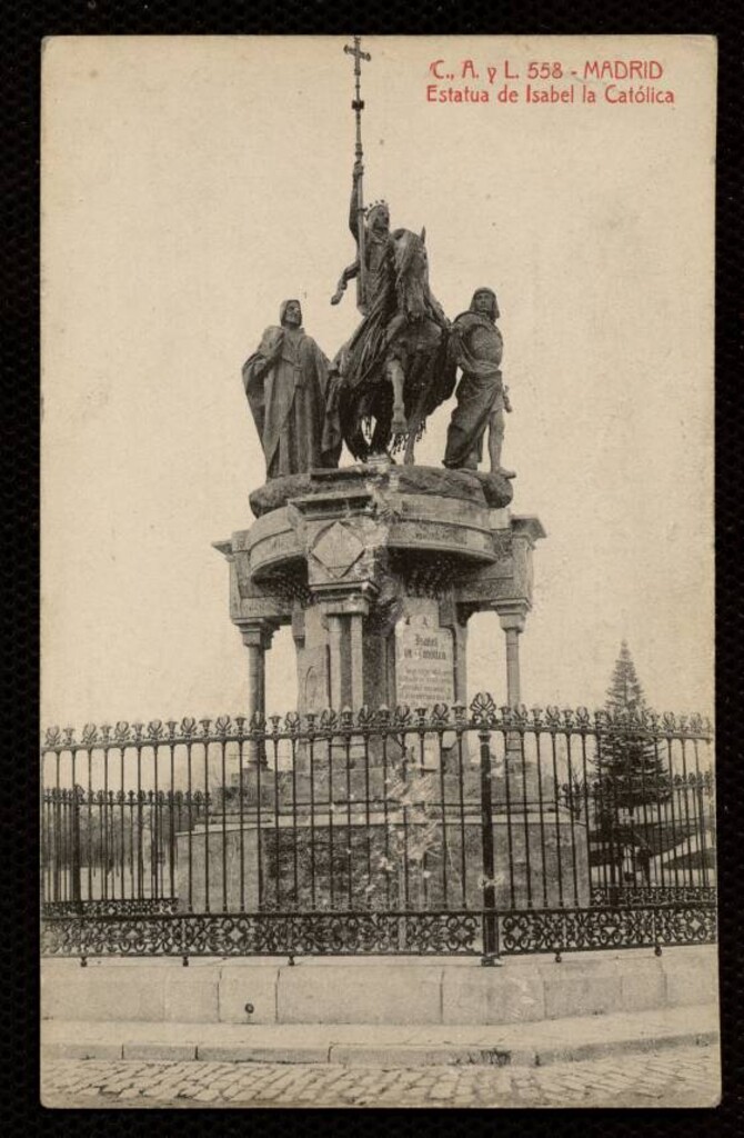 Miniatura de Estatua de Isabel la Católica