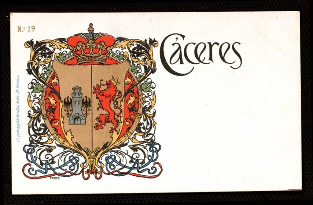 Miniatura de Escudo de la provincia de Cáceres