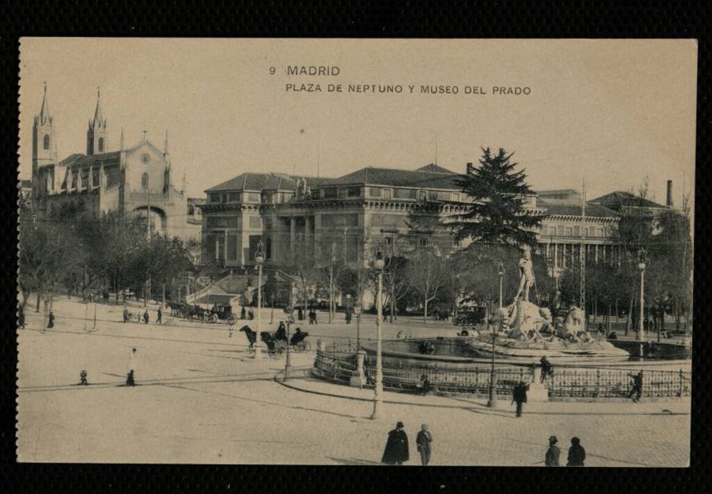 Miniatura de Plaza de Neptuno y Museo del Prado