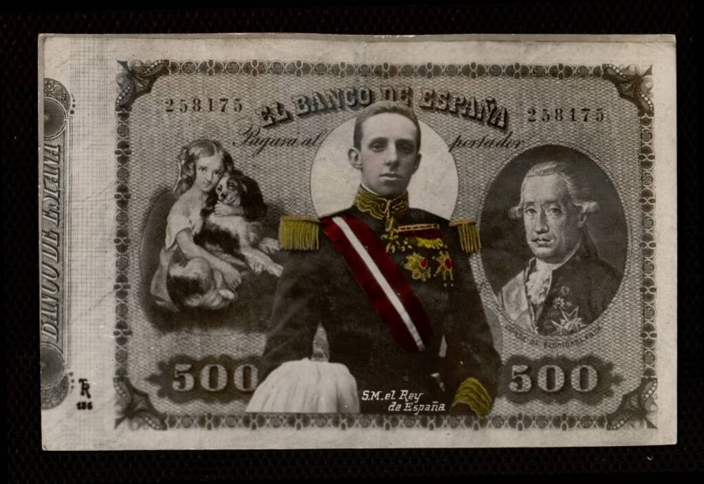 Miniatura de S. M. El rey de España