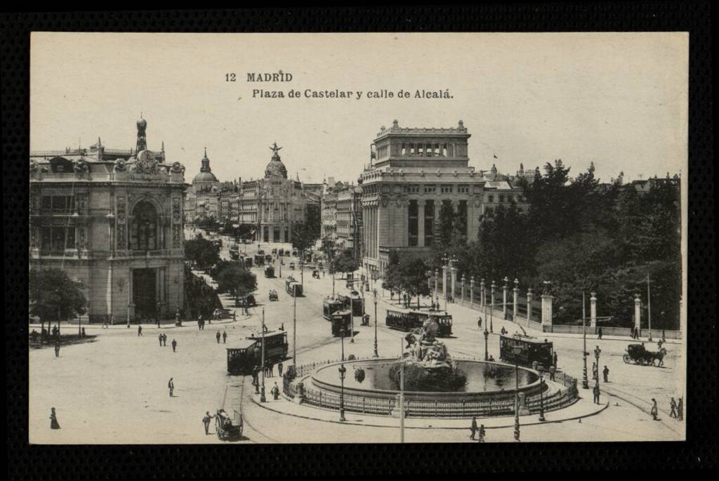 Miniatura de Plaza de Castelar y calle de Alcalá