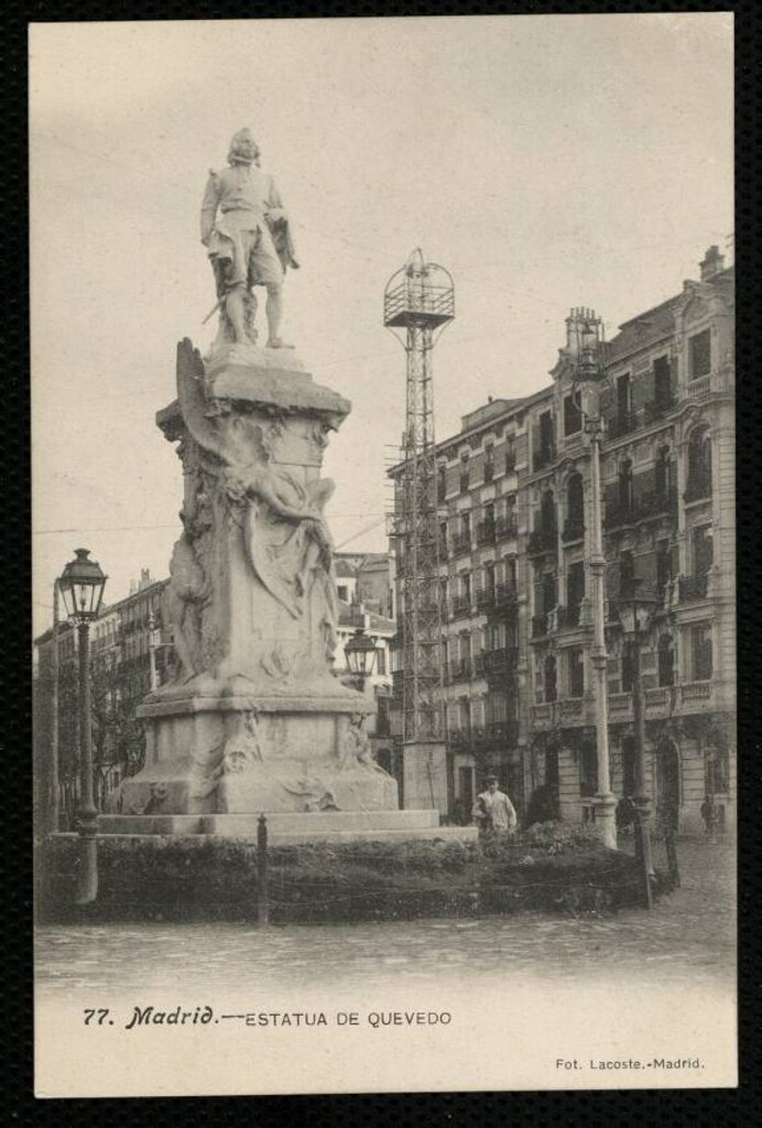 Miniatura de Estatua de Quevedo