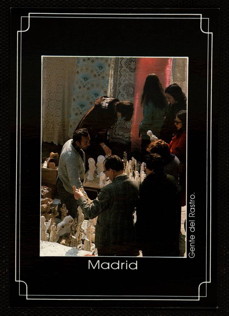 Miniatura de Madrid. Gente del Rastro