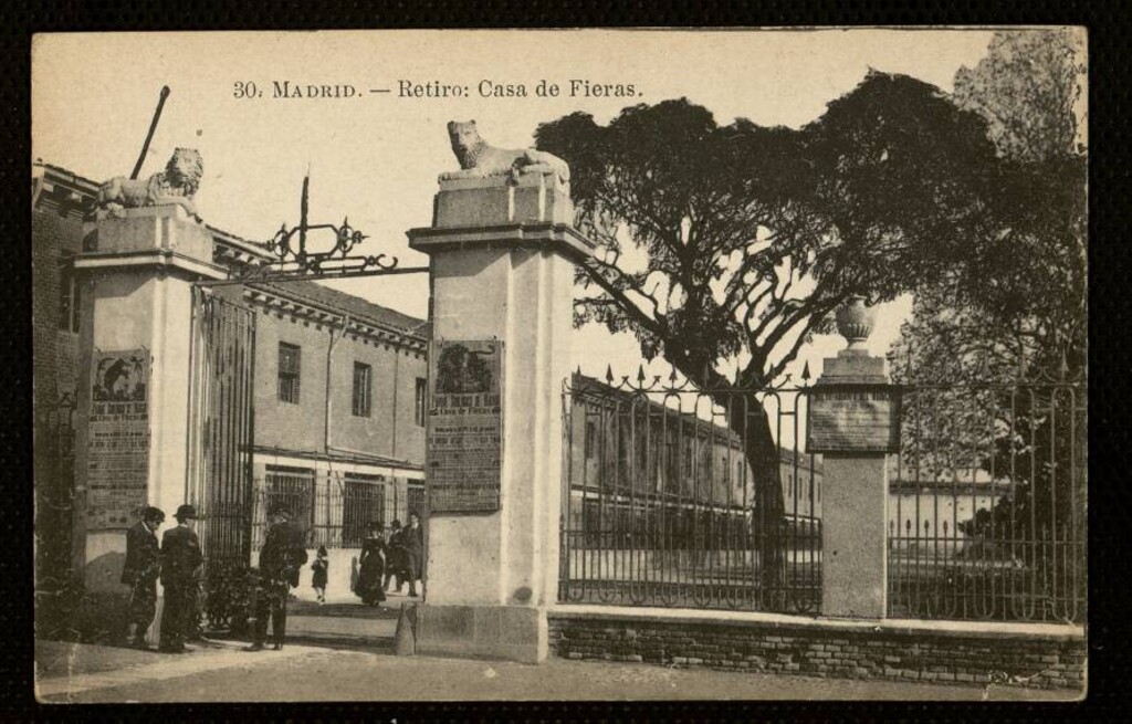 Miniatura de Casa de Fieras del Retiro