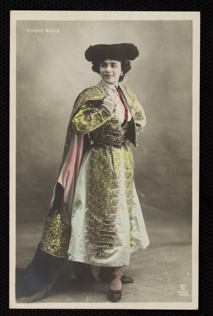 Miniatura de Amalia Molina