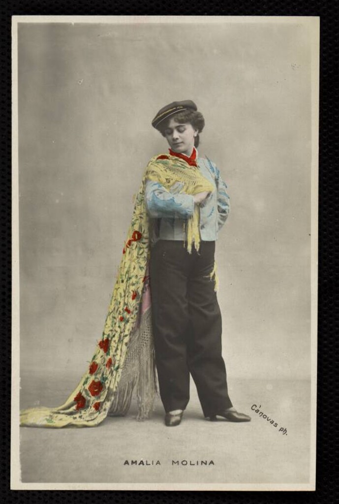 Miniatura de Amalia Molina