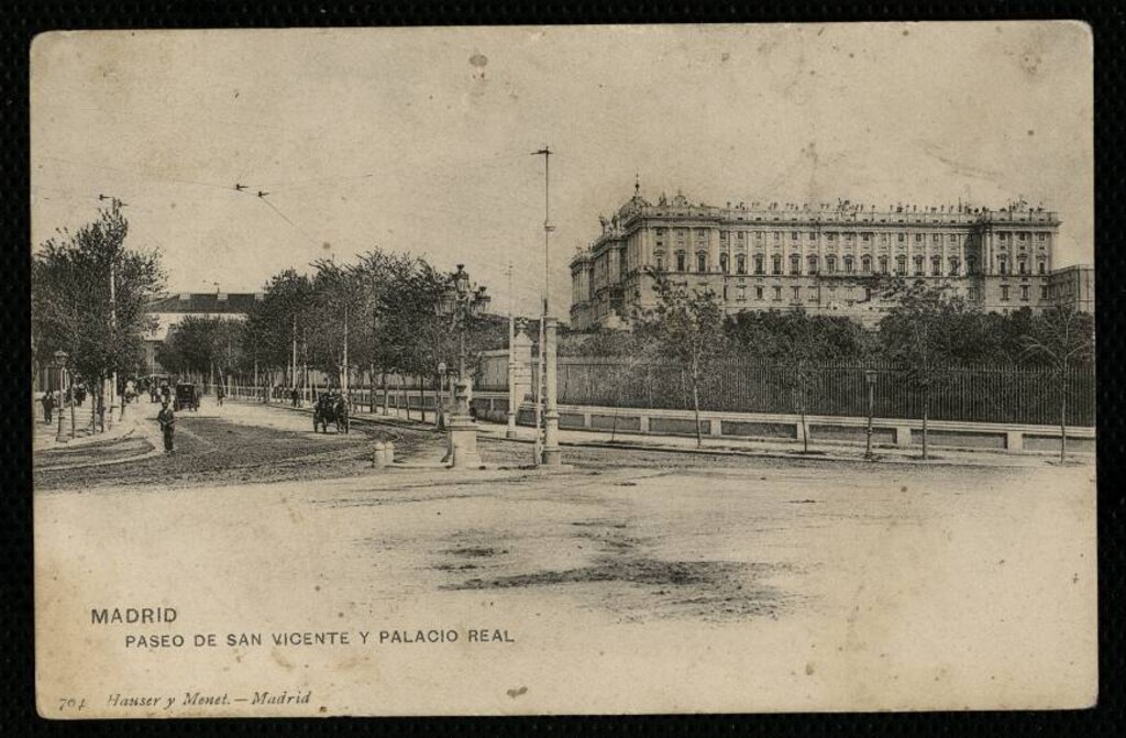 Miniatura de Paseo de San Vicente y Palacio Real