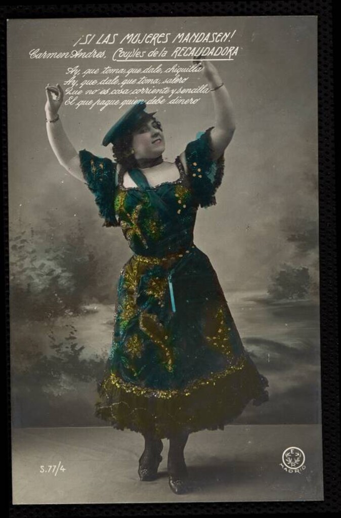 Miniatura de Carmen Andrés. Si las mujeres mandasen