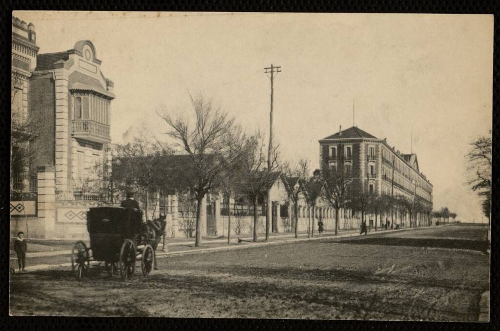 Miniatura de Paseo y Cuartel de María Cristina