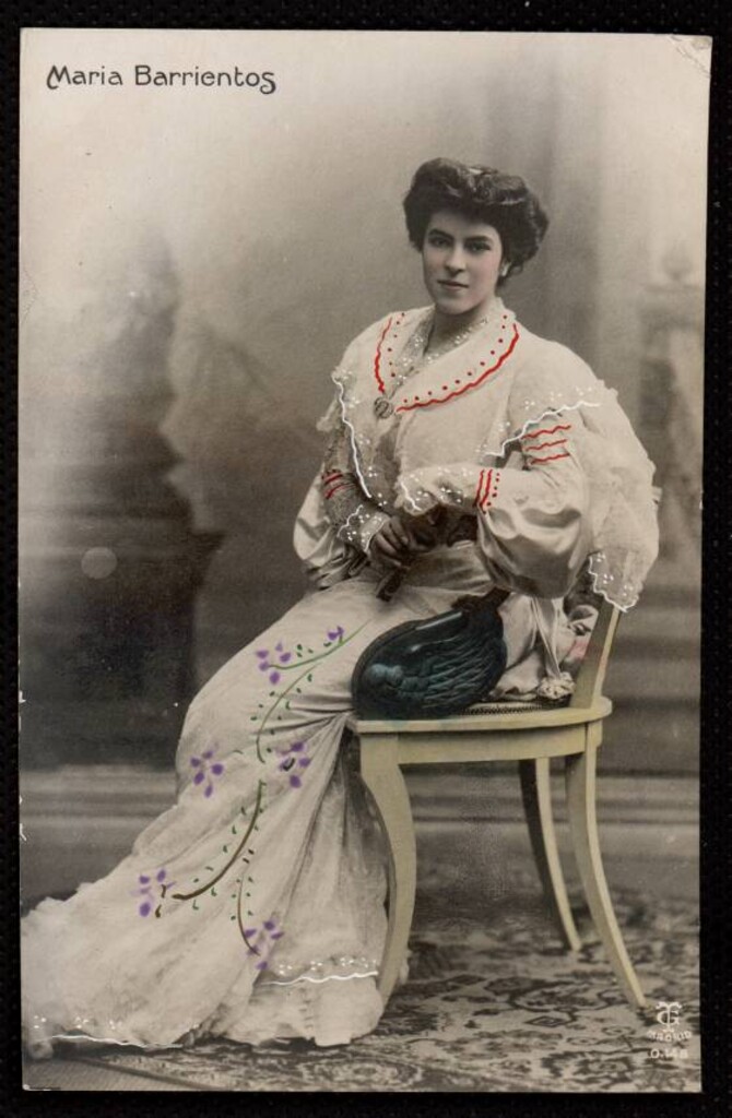 Miniatura de María Barrientos