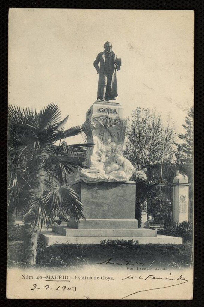 Miniatura de Estatua de Goya