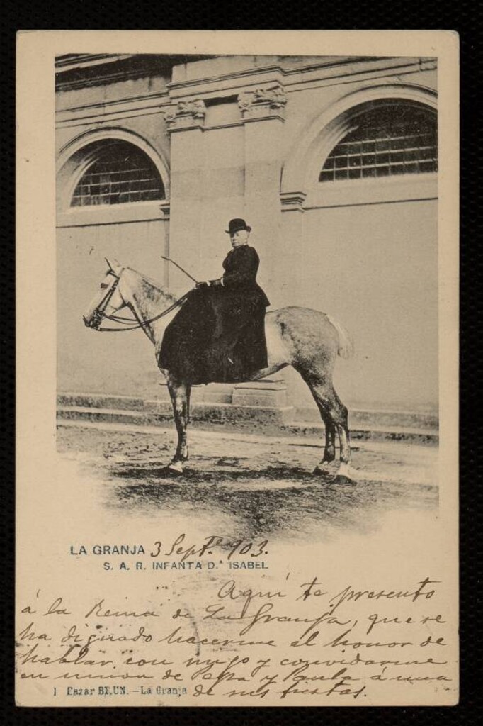 Miniatura de S. A. R. Infanta Dª Isabel