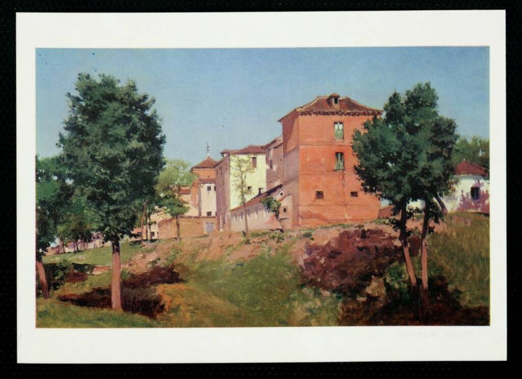 Miniatura de El asilo de San Bernardino, de Aureliano Beruete