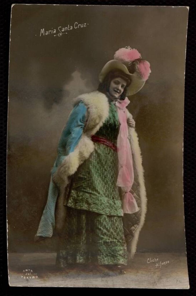 Miniatura de María Santa Cruz