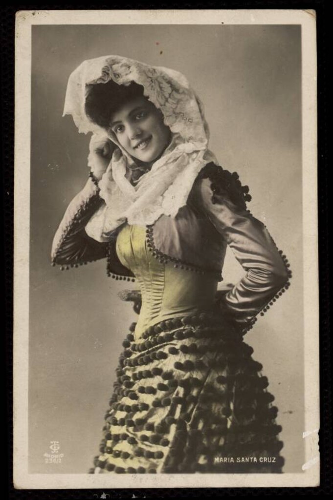 Miniatura de María Santa Cruz
