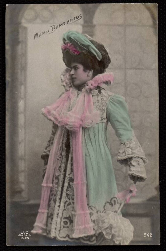 Miniatura de María Barrientos
