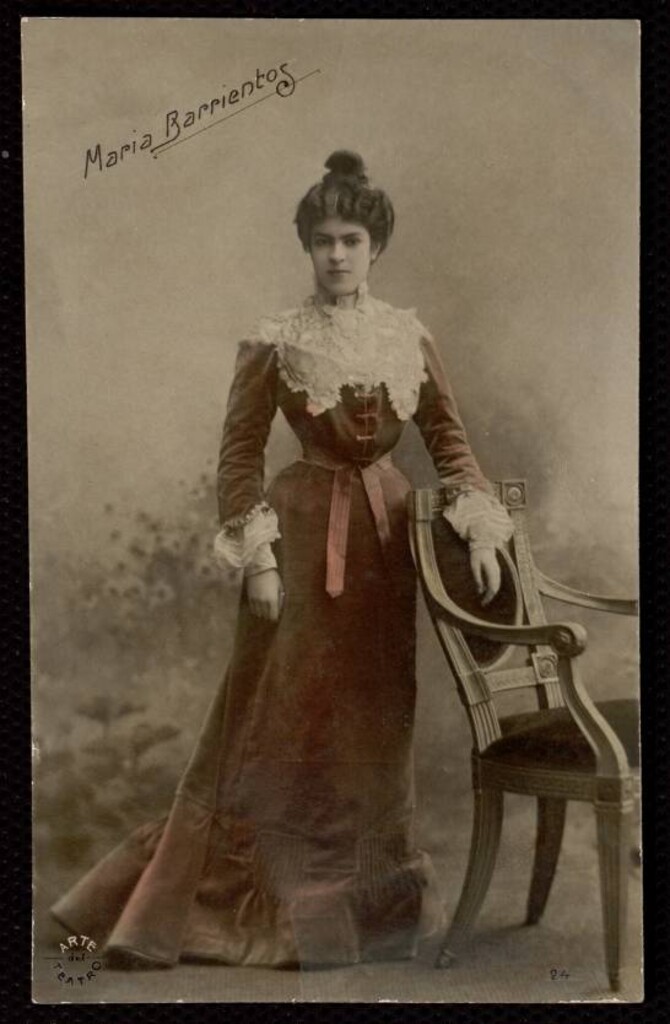 Miniatura de María Barrientos