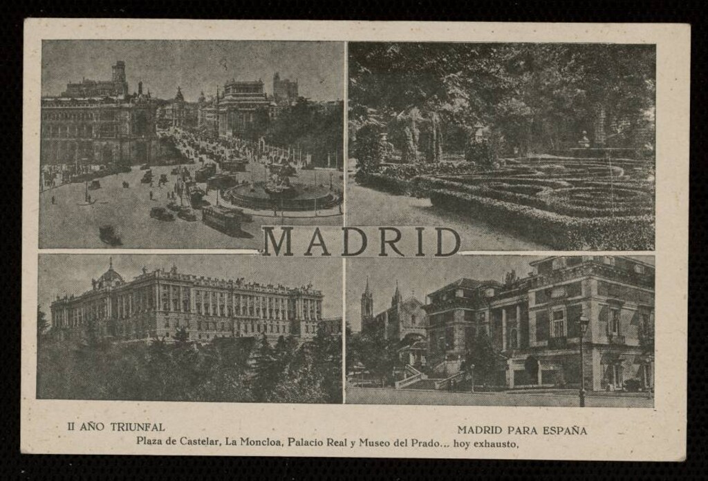 Miniatura de Plaza de Castelar, La Moncloa, Palacio Real y Museo del Prado