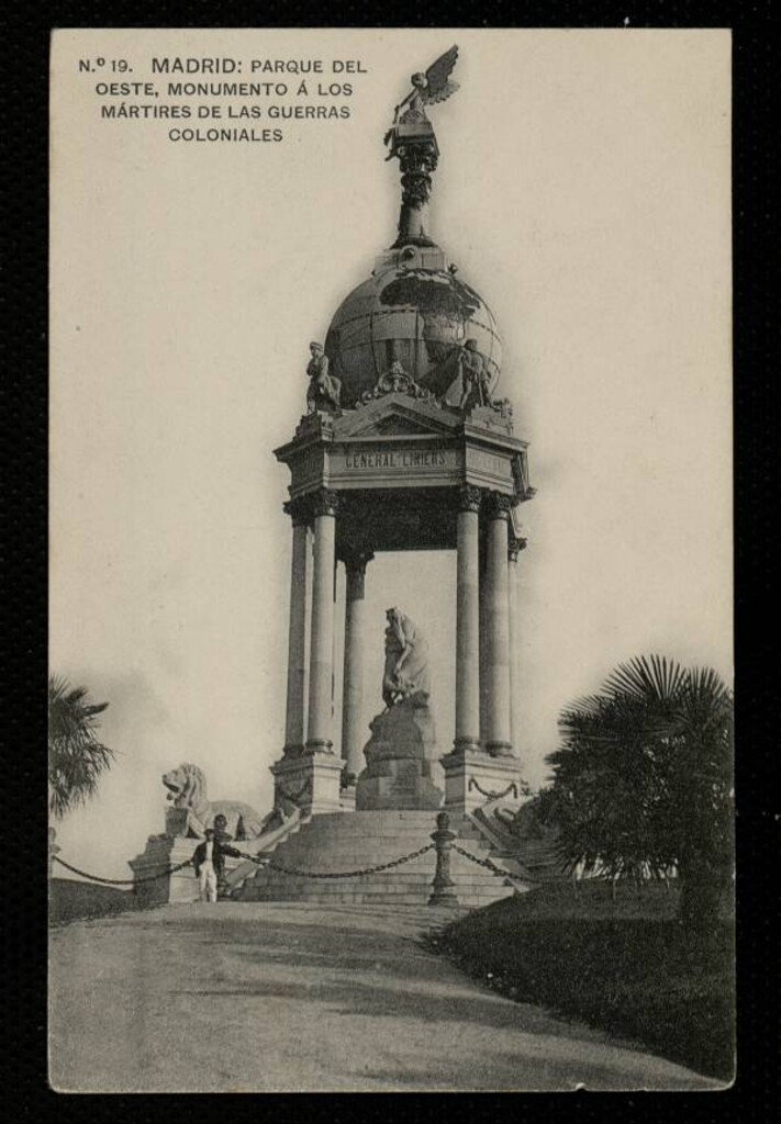 Miniatura de Parque del Oeste. Monumento a los Mártires de las Guerras Coloniales