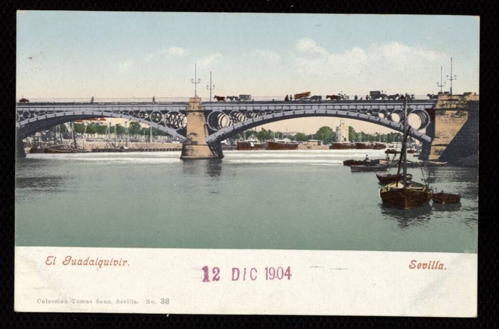 Miniatura de Sevilla. Guadalquivir