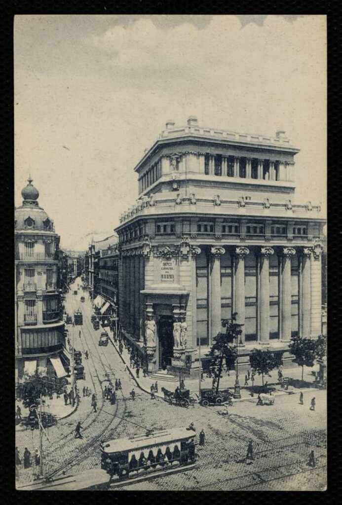 Miniatura de Banco Español del Río de la Plata y calle del Barquillo