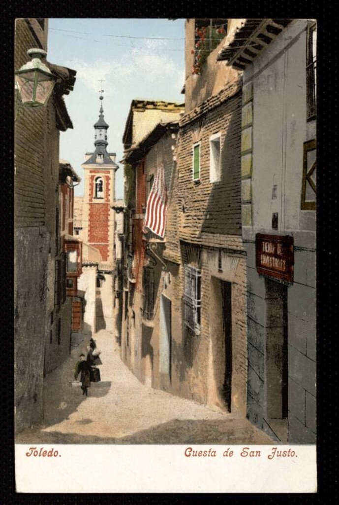Miniatura de Toledo. Cuesta de San Justo