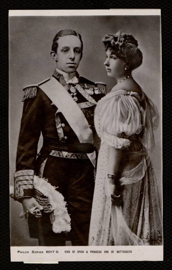 Miniatura de King of Spain & Princess Ena of Battenberg