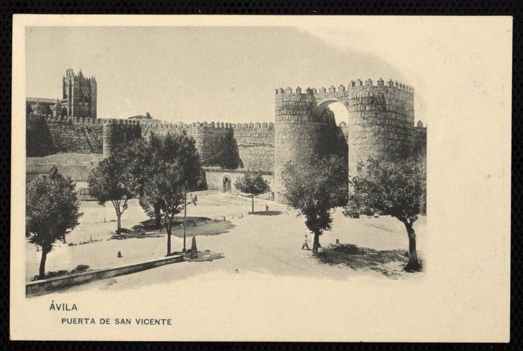 Miniatura de Avila. Puerta de San Vicente
