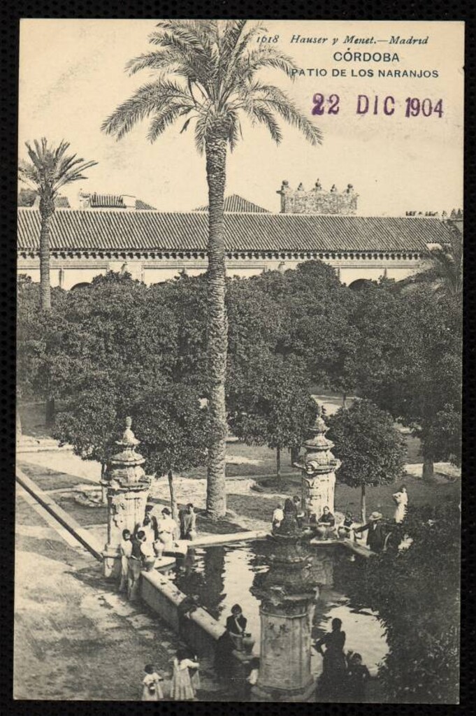 Miniatura de Córdoba. Patio de los Naranjos