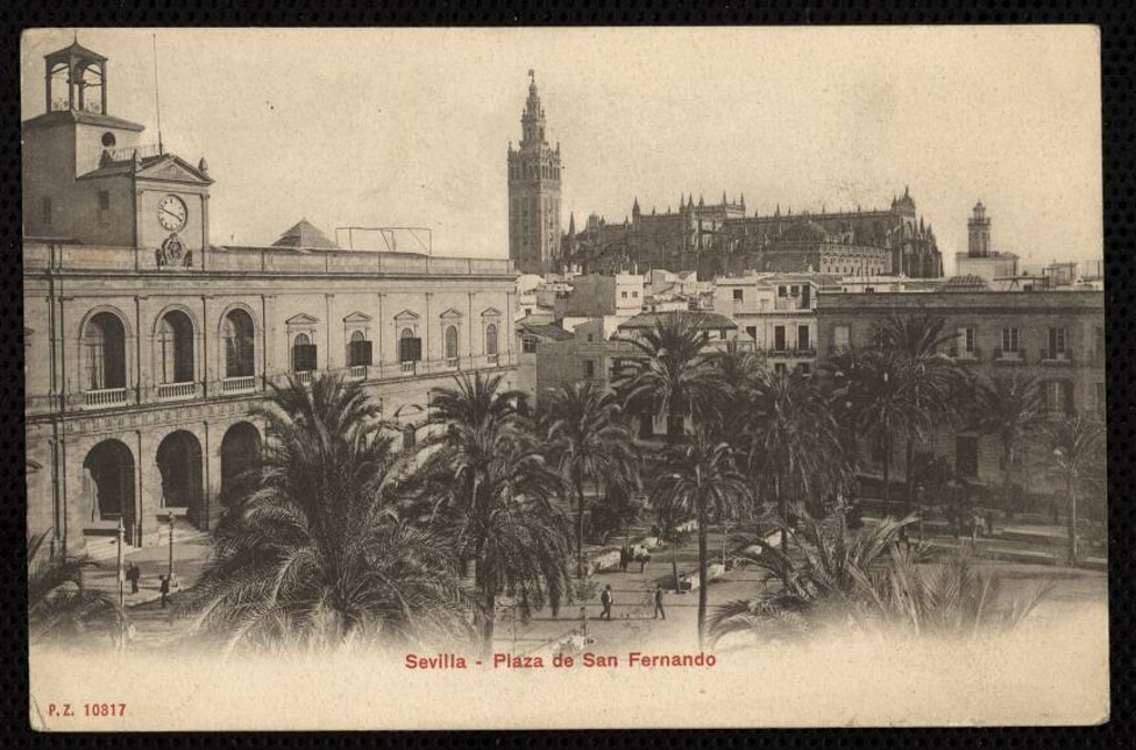 Miniatura de Sevilla. Plaza de San Fernando