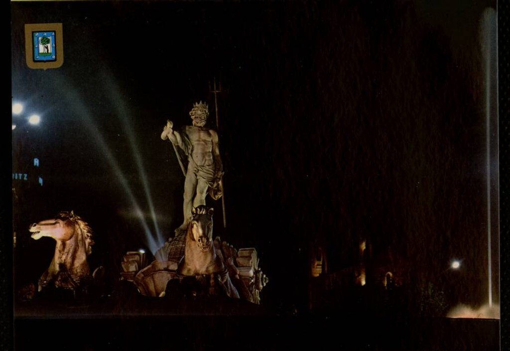 Miniatura de Fuente de Neptuno y Jerónimos Reales