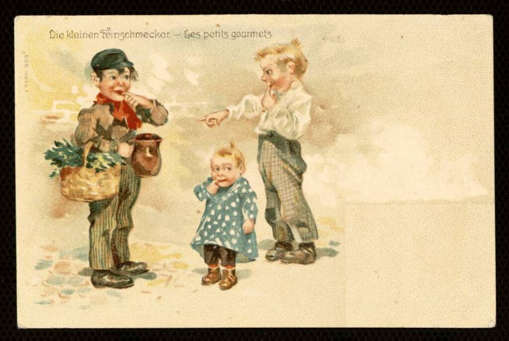 Miniatura de Die kleinen Feinschmecker. Les petits gourmets