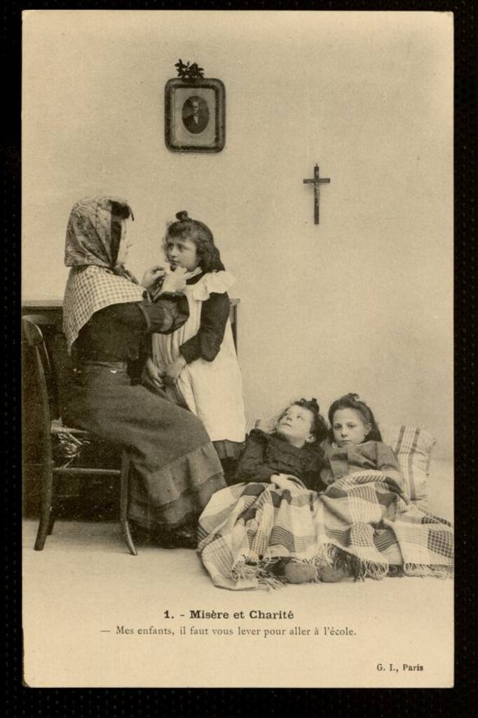 Miniatura de Misère et Charité