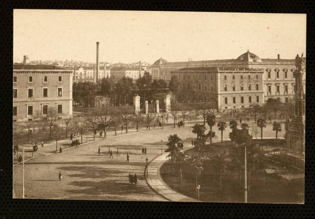 Miniatura de Casa de la Moneda y Plaza de Colón