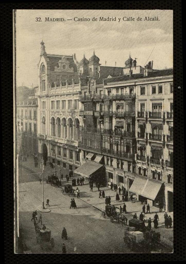 Miniatura de Casino de Madrid y Calle de Alcalá