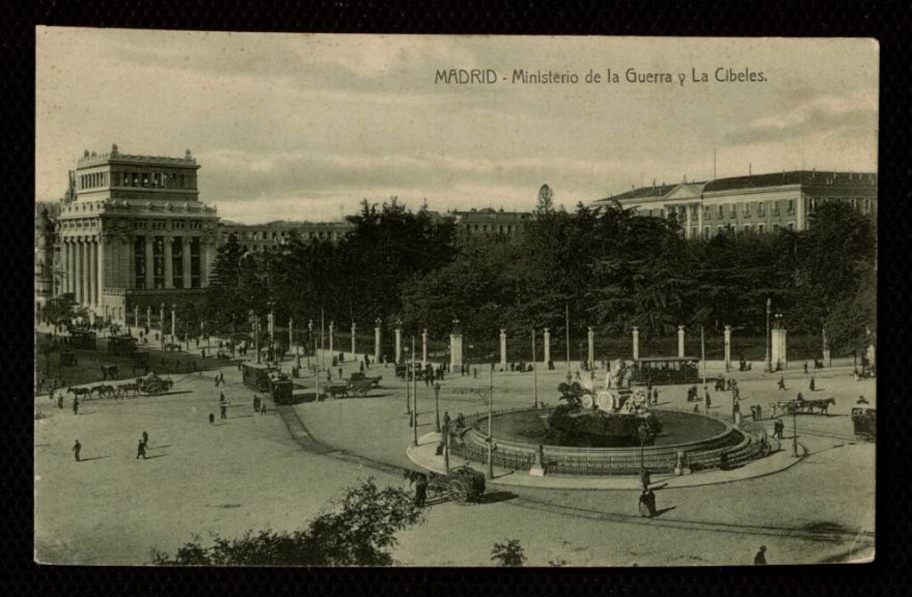 Miniatura de Ministerio de la Guerra y la Cibeles
