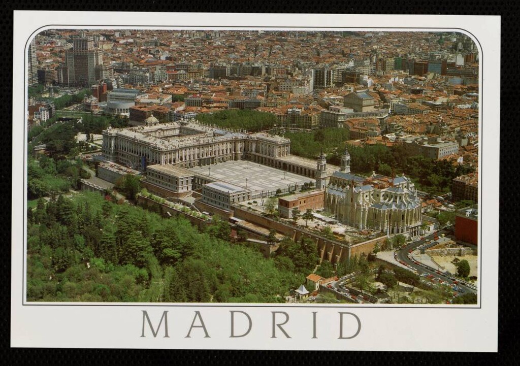 Miniatura de Palacio Real (vista aérea)