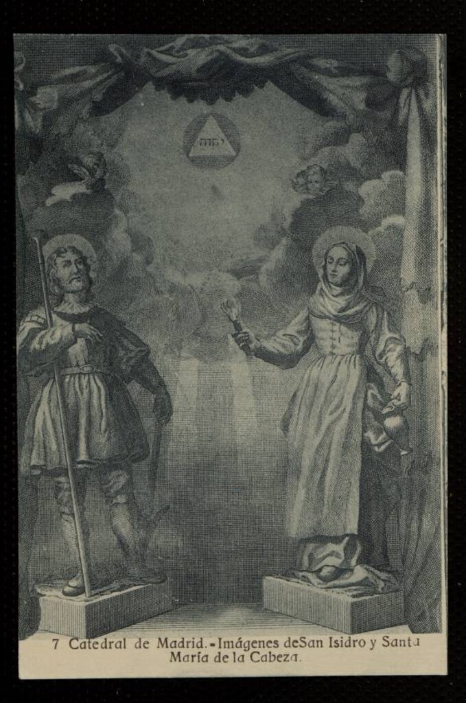 Miniatura de Imágenes de San Isidro y Santa María de la Cabeza en la catedral