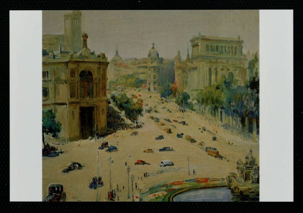 Miniatura de Calle de Alcalá, de Marceliano Santa María