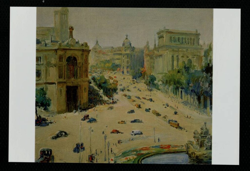 Miniatura de Calle de Alcalá, de Marceliano Santa María