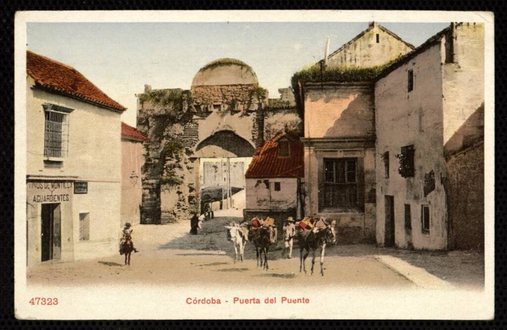Miniatura de Córdoba. Puerta del Puente