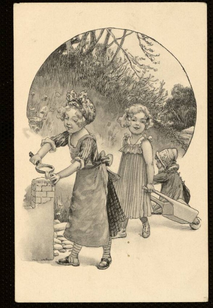 Miniatura de Niñas albañiles
