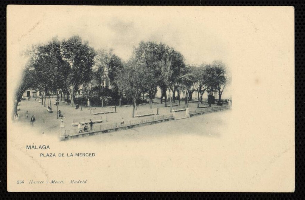 Miniatura de Málaga. Plaza de la Merced