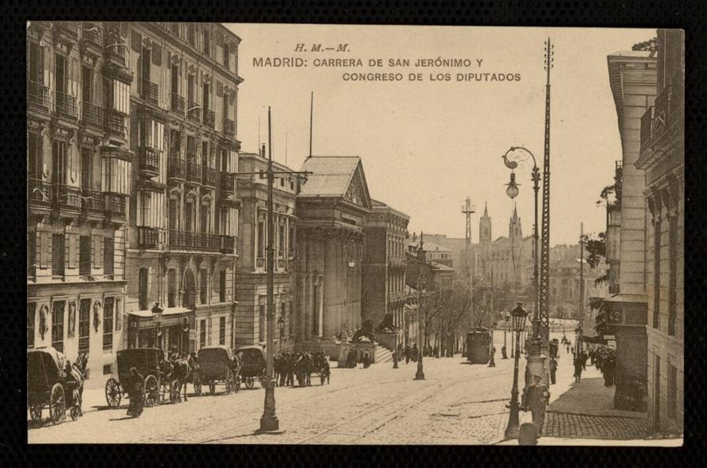 Miniatura de Carrera de San Jerónimo y Congreso de los Diputados