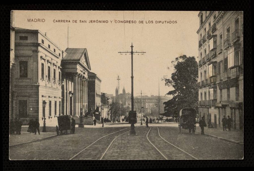 Miniatura de Carrera de San Jerónimo y Congreso de los Diputados