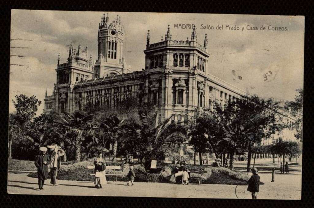 Miniatura de Salón del Prado y Casa de Correos